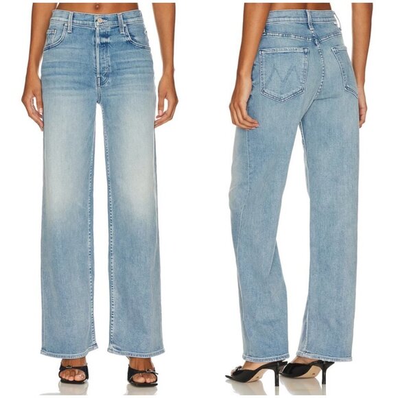 💕MOTHER💕 High Waisted Spinner Skimp Jeans ~ Fish Out of Water 29 NWT - Picture 11 of 17